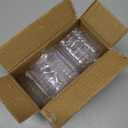 Jangostor 20 Packs Clear Heart Ornaments Balls Valentines Day Ornaments Ball to Fill, DIY Plastic Fillable Valentine Decorations Tree Balls Baubles Craft Transparent Ball (6.5CM)