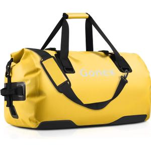 Gonex Extra Large Waterproof Duffle Travel Dry Duffel Bag Heavy Duty Bag with Durable Straps & Handles for Kayaking Paddleboarding Boating Rafting Fishing