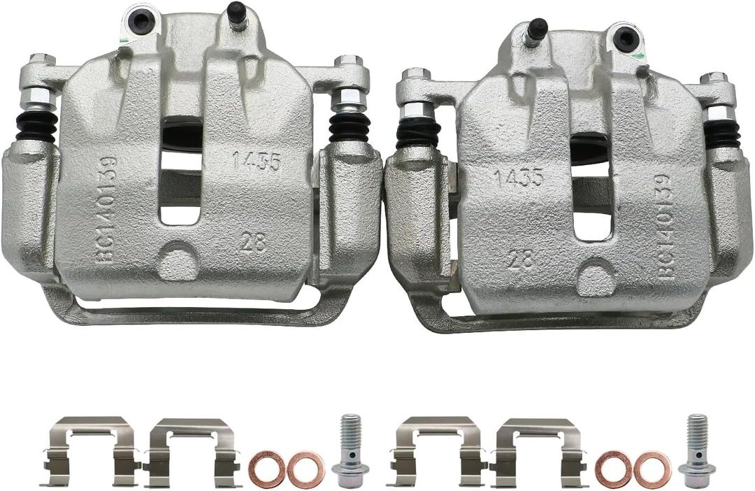 Chefull Disc Brake Caliper Assembly with Bracket For Buick 2010-2019 For Cadillac 2010-2020 For GMC For Terrain 2010-2017, Front Driver and Passenger Side 18-B5270 18-B5271
