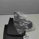 KEYOOG Front & Rear Mud Flaps Splash Guards Fit for 2011-2021 Je-ep Grand Cherokee (Wk2) - Not Fit Submodel Str, Str-8, Summit, 4-Pc Set Mud Guards Splash Guard Black -Without Rock Rails, CMFJE2001