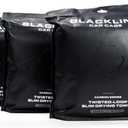 Blackline 24"x36" Slim Twisted-Loop Drying Towel, 800GSM, Streak Free, Lint Free, Reusable - Car Accessories, Bath Towels, Microfiber Cleaning Cloth - One Pass is All You Need