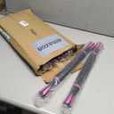 Soulchen 10 PCS Muscle Roller Stick Set - Body Massage Stick Reduce Muscle Soreness Tightness Leg Cramps for Athletes Physical Therapy and Recovery, Purple