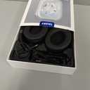 TAGRY Headphones for Travel Home Office Phone PC Dark H47
