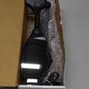 Motorcycle Carbon Rearview Mirrors With LED Turn Signal Compatible with Honda Kawasaki Suzuki (Carbon+Smoke Len)