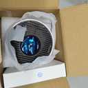 Mini Projector, Support 4K 1080P Portable Projector with Dual Band WIFI6 5G Wireless 5.2 Bluetooth Android 11, 200 ANSI Lumens, 180 Rotatable, Auto Keystone Correction,35"-130" Screen Video Projector (HY300PRO)