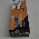 Vacuum Sealer Machine,75Kpa Precision Suction Power 6-in-1 Food Sealer with Digital Timer, Dry & Moist Food Modes, Compact Design with 10 Vacuum Bags & Bulit-in Cutter(Sliver) (Silver)