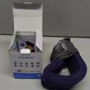 VELPEAU Neck Brace for Neck Pain and Support - Soft Cervical Collar for Sleeping in Bed, Snoozing, Sleeping Upright, Anti-Snoring, Sleep Apnea for Women & Men (Blue, Comfort Version, Medium: 11.5-14"/3)