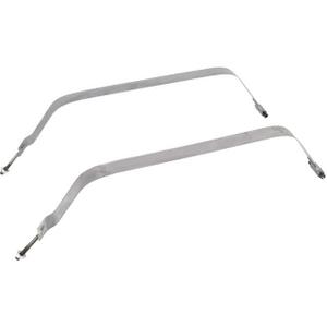 Fuel Tank Strap Kit - 2 Piece - Compatible with 1987-1995 Jeep Wrangler (with 20 Gallon Plastic Tank)