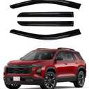 Canvcle Window Visors Rain Guards for 2025 2026 Chevrolet/Chevy Equinox Accessories(Not for EV), Outside-Mount Tape-On Side Window Wind Deflectors Vent Visors Shades Rainproof 4PCS