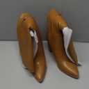 Juliet Holy Women's Knee High Boots Stacked Block Heel Pointed Toe Riding Boots (7, Khaki)