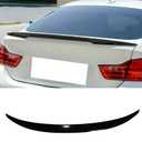 KHK Rear Trunk Spoiler Compatible with 2013-2020 BMW 4-Series F32 Coupe