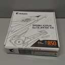 GIGABYTE B850M AORUS Elite WIFI6E ICE Motherboard- AMD Ryzen 9000 Series CPUs, 12+2+1 Phases Digital VRM, up to 8200MHz DDR5 (OC), 1xPCIe 5.0 + 1xPCIe 4.0 M.2, 2.5LAN, WiFi 7, USB 3.2 Gen 2