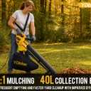 3-in-1 Corded Electric Leaf Blower Vacuum Mulcher