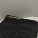 Arotive Luxury Bathroom Rugs 44x24, Extra Soft Thick Absorbent Shaggy Chenille Bath Rugs, Non-Slip Machine Wash Dry, Bath Mats for Bathroom Floor, Tub and Shower, Home Decor Accessories, Black
