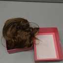 Clip in Hair Extensions for Women, 20 Inch Chestnut Brown Hair Extensions Mix Blonde, 8PCS Long Wavy Clip Ins, Synthetic Airy and breathable Hairpieces for Women