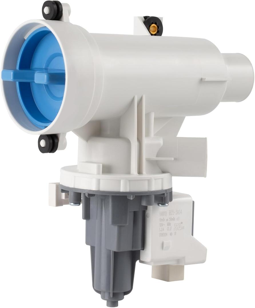 WH11X29539 Washer Drain Pump and Filter for GE Washing Machines, Replacement Parts 4962370 AP6986715 PS16217203 EAP16217203 B25-3A04 PD00065822