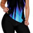 LALAGEN Womens Plus Size Swimsuits 2026 Modest Rash Guard Capris Tankini Bathing Suits Two Piece Bathing Suit Swimwear, M