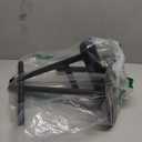 Kitsure Toilet Paper Holder Free Standing  Rustproof Metal Toilet Paper Stand for 4 Rolls with Anti-Slip Base and Shelf for Phone & Small Items, Bathroom Organizers and Storage, Medium, Black, 2Pack