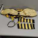 Bee Costume Kit - Women & Kid Bee Costume with Head Piece and Wings for Halloween 5.4ft for Adults