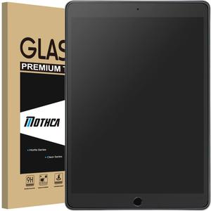 Mothca Matte Glass Screen Protector for iPad Air 3(2019) 10.5-inch & iPad Pro 10.5"(2017)[NOT Privacy] Anti-Glare & Anti-Fingerprint No Dazzling 9H Hardness Tempered Glass Film, Smooth as Silk