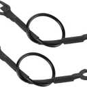 Truck Rear Tailgate Cables Tail Gate Support Cables Pickup Tailgate Lift Straps - Compatible for Toyota Tundra 2004-2006 (3.4L/4.0L V6, 4.7L V8) - Replace Part 657700C100 65770-0C100 - Set of 2