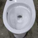 TOTO Drake Transitional WASHLET+ Two-Piece Elongated 1.28 GPF TORNADO FLUSH Toilet with C5 Bidet Seat, Cotton White - MW7863084CEG#01, 