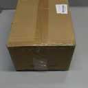 6 Pack Black Door Knobs with Square Rosette,Pismo Door Knob with Lock,Privacy Door Handles Interior for Bath & Bed