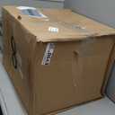 IRIS USA Dog Food Storage Container with Wheels, Airtight Lid, 2-Cup Scoop, Up to 40 Pounds Pet Food Storage, Built in Scoop Storage in Lid, Versatile Pet Food Bin, Portable, BPA Free, Gray/Dark Gray