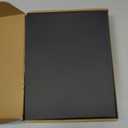 Black Cardstock Paper 8.5'' x 11'', 300 Sheets 180gsm/65 lb Black Printer Cover Card Stock, Premium Heavy Construction Paper for Card Making Printing Craft Drawing Scrapbooking Cutting