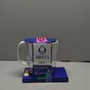 Brita Small 6 Cup Denali Water Filter Pitcher with 1 Brita Elite Filter, Made Without BPA, White
