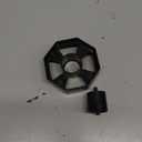 36mm Tape Dispenser Wheel Desktop Black Durable Wheel Replacement Spare Parts for Shop Office and School