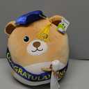 Graduation Bear Plush Pillow Stuffed Class of 2025 Gifts for Boys and Girls,Stuffed Animal Bear Pillow with Cap,Graduation Plush Animal Gift for Boys Girls for Preschool and College High School 13inch