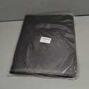 Premium Black Trading Card Binder with Handle 900 Card Capacity, 50 Double-Sided 9-Pocket Sleeves, PU Leather Zippered Design, Velvet Lining, Includes Bonus Clear Card Holder 13" x 10.5" x 1.8"