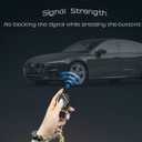 for Mercedes Benz Key Fob Cover, Fit for C E S M CLS CLK G Class Keyless Smart Car Accessories with Bracelet Key Holder