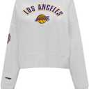 Pro Standard Womens NBA Classic Chenille Crewneck Sweatshirt, Size M
