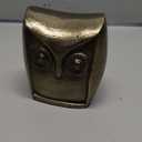 HD Designs Aluminum Owl Gold 3.6 Inches Home Decor Desk Table Shelf Figure