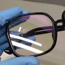 bullabulling Retro Square Reading Glasses For Women Blue Light Blocking Oversized Eyeglass Frames Large lens (Black)