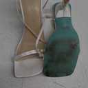 Betsey Johnson Women's Jacy Heeled Sandal (10, Ivory)