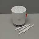 Portable Mini Humidifier, 500ml Small Cool Mist Humidifier, USB Personal Desktop Humidifiers for Baby Bedroom Travel Office Home, Auto Shut-Off, 2 Mist Modes, Super Quiet, White