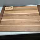 GASHELL Noodle Board Stove Cover with Handles for Electric, Gas Stove Top (Acacia Wood), 29.5"L x 22"W