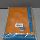 Yakamok Ombre Orange and Blue Curtains for Bedroom, Gradient Room Darkening Curtains, Grommet Thermal Insulated Light Blocking Window Drapes/Curtain for Living Room,52 x 84 Inch,2 Panels