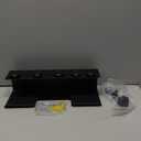 Hair Dryer Holder for Shark Flex Style, Wall Mount Holder Compatible with Shark FlexStyle, Curling Wand Organizer, Rack with Cord Hanger for Accessories Curlers Brushes Diffuser and Attachments