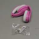 JoySpark Kids Bluetooth Headphones, Lightweight Wireless Headphones for Kids, 85/94dB Volume Limited, 60 Hours Playtime, Bluetooth 5.3, Over-Ear Toddler Headsets with Built-in Mic-Pink