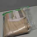 AmazerBath Taupe Shower Curtain Waffle Textured, Fabric Shower Curtain Tan Thick Heavy Duty 240GSM Hotel Quality Bathroom Shower Curtains, 72 x 72 Inches