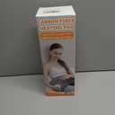 Super-Fast Heat Up Carbon Fiber Heating Pad: Back, Neck, Shoulder, Period Cramps Pain Relief, Muscle Relief, Deeper Relax, Moist/Dry Heat, Auto-Off, Machine Washable (Blue, 20" x 24") (Aurora Glow Blue)