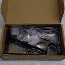 Small Shelf and Rod Brackets, 4 Pcs Closet Shelf & Rod Brackets Wall Mounted 5.9 inches, Heavy Duty Closet Shelf Bracket with Rod Holder, Closets Shelves Support Bracket with Screws