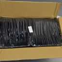 Fuxury Black Bubble Mailers 4x8" 200 Pack Waterproof Padded Envelopes Self Seal Bubble Envelopes Usable Size 4x7" Padded Mailers for Small Business Shipping Envelope Mailers