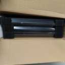 [3 Pack] Kids Art Frames, 10x12.5 Front Opening Kids Artwork Frames Changeable, Displays 8.5x11 With Mat and 10x12.5 Without Mat, Holds 50 Pcs, for 3D Picture, Crafts, Children Drawing, Hanging Art, Portfolio Storage (Black)