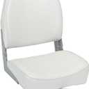 Leader Accessories Classic Low Back Folding Boat Seat, 16"W*14"D*19"H