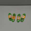 Length Cable, 3,5 Ft, Audio Cable, Green, 4pcs